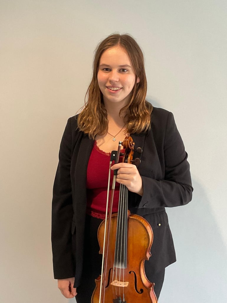 National Youth Orchestra success for Hannah