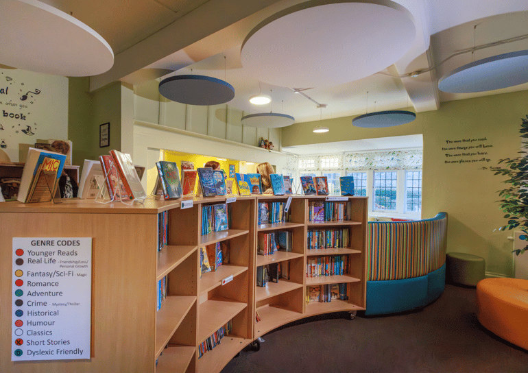 Our brand new Junior School Library is unveiled