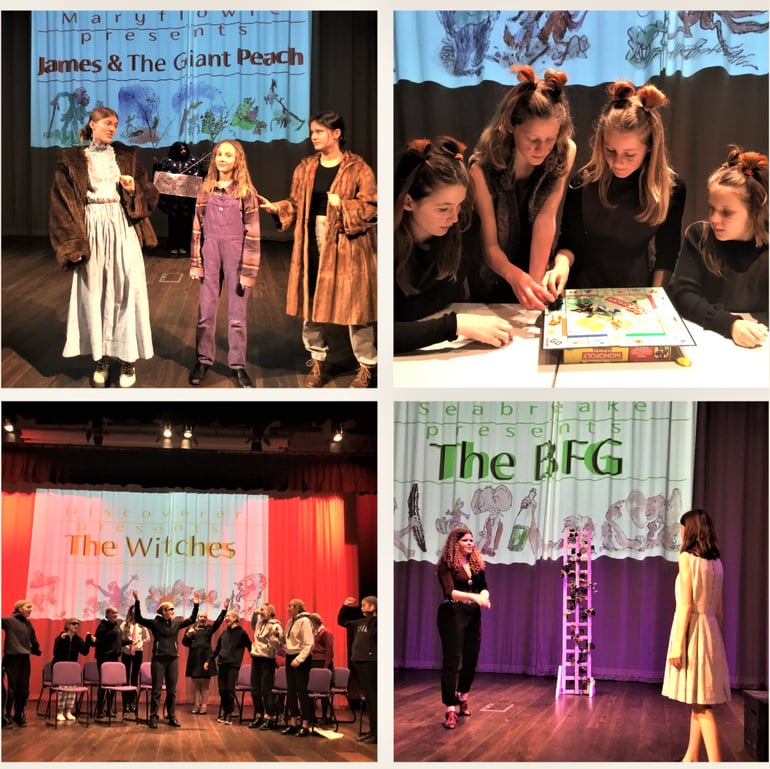 Students bring Roald Dahl’s tales to life in this year's House Drama Competition