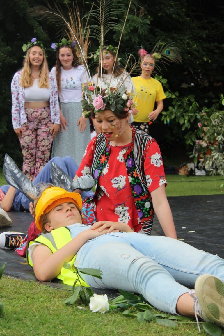 Magical outdoor performances from Years 10 and 12